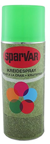 SparVar Kreidespray Neon 400ml Karton 6 x 400ml Leuchtgrün