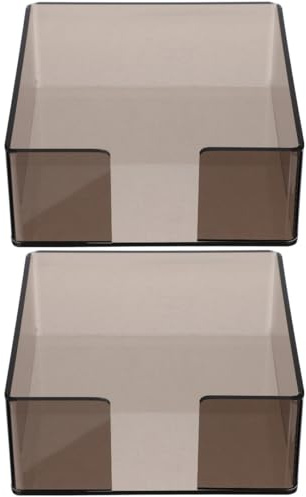 Cabilock Portatovaglioli Con Coperchio Acrilico 5.31X5.31X4.33 Pollici Scatola Del Tessuto Multifunzionale Per Casa Ufficio Ristorante Accessorio Da Tavolo Pratico Ed Elegante