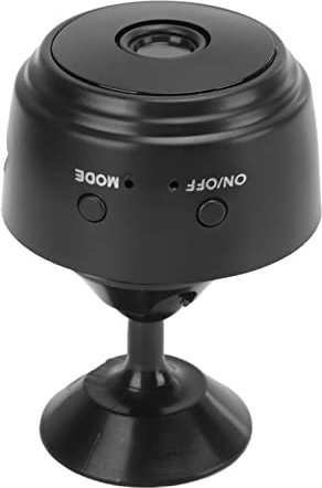 Akozon Cámara de Seguridad WiFi, Cámara Inalámbrica Monitor Remoto IP de Visión Nocturna Inteligente HD para Cámara de Vigilancia del Hogar