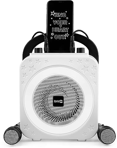 RockJam Ring Bluetooth Karaokemaskin med två mikrofoner