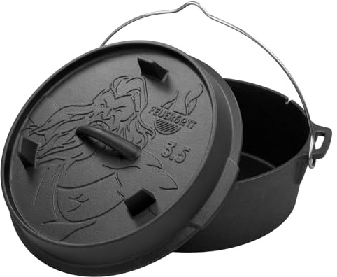 FEUERGOTT 71016 Dutch Oven 3,5 l