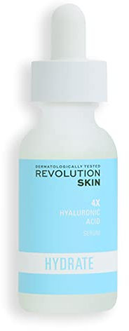 Revolution Beauty London Suero facial 4X Ácido Hialurónico, 30 ml