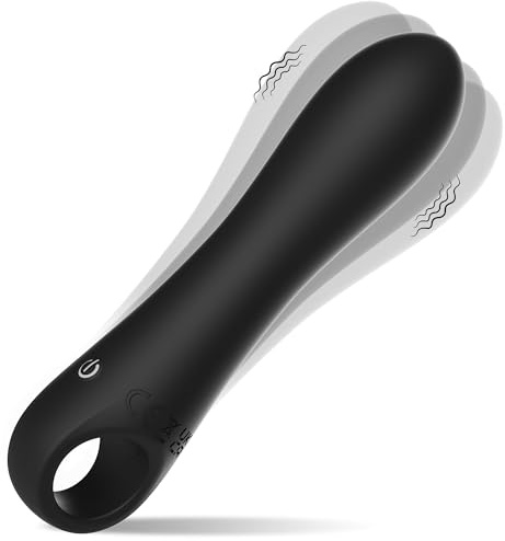 Mini Bullet Vibrators Adult Sex Toys for Woman - NSBAN G Spot Dildo Vibrator for Female Clitoral Stimulation with 10 Vibrating Modes, Clit Clitoris Stimulator for Woman & Couple Sex Pleasure(Black)