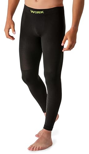 NOLOGO KATIACALZE Mallas Termicas Hombre del Trabajo – Ropa Interior Térmica Hombre Elástica y Transpirable, Pantalon Termico Sin Costuras – Made in Italy