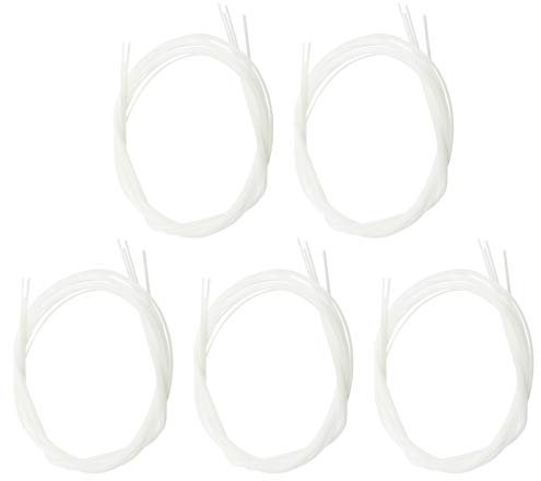 5 Sätze Saiten Ukulele-saiten Drahtteile Für Musikinstrumente Hawaiianische Accessoires Ukulele Sticht Zubehör Für Musikinstrumente Geigenzubehör Meter Weiß Nylon Geigensaiten