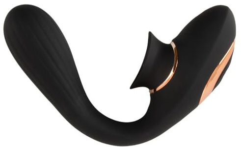 ORION Vibrator für Frauen, Rabbit Vibrator mit Zungenvibrator, USB | Duale Stimulation, Flexibler Schaft, Luftdruckwellen, Wasserdicht, Wiederaufladbar