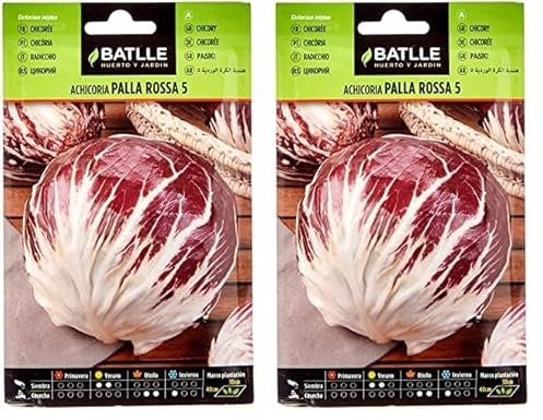 Semillas Batlle Achicoria PALLA ROSSA 5 (Paquete de 2)