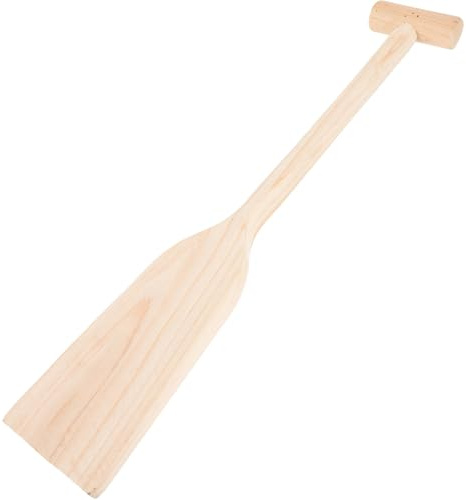 STOBOK Holzpaddel 20 Zoll Für Kanu Und Kajak Robust Und Ergonomisch Kinder Holz Paddel Für Anfänger Und Profis Nachhaltiges Ruder Für Wassersport Und Freizeitaktivitäten