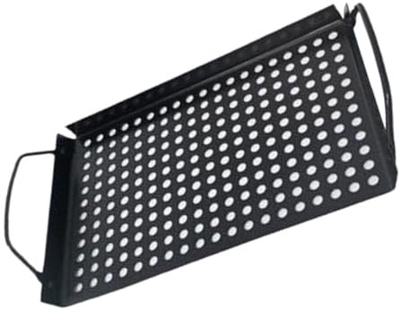 ABOOFAN Grill Pan Antiadherente Para Barbacoa Al Aire Para Camping y Bbq Casa Suministros De Parrilla Para Verduras y Carnes