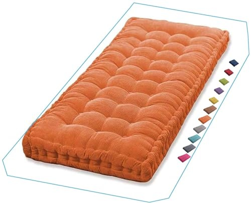 Cuscino per panca da giardino, 120 x 40 cm, 80 x 40 cm, 150 x 40 cm, spessore 8 cm, 10 cm, per 1 3 posti, patio, cucina, sala da pranzo, altalena, davanzale, davanzale