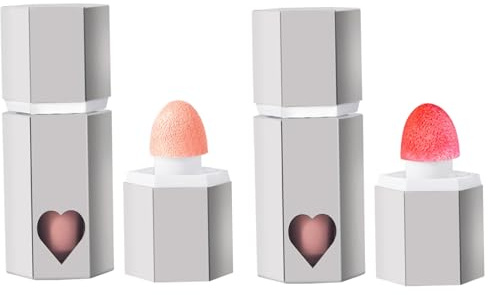 Fard à joues liquide Portable pour joues avec tête de brosse, maquillage pour filles et femmes, 2 pièces