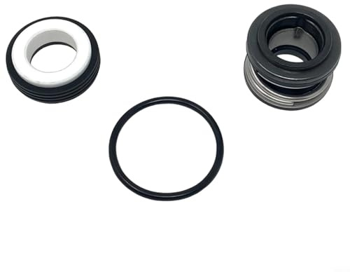 BEAZOOM Conjunto de sello de eje de bomba de spa de piscina de 58 pulgadas con anillo O y para reemplazo de taza de plástico modelos de bomba PS-1000 AS-1000, para negro