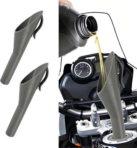 lomdung 2 Pièces Entonnoir Carburant, Léger et Portable Entonnoir Voiture, Durable et Très Flexible Entonnoirs Essence, Entonnoirs pour Voiture Modèles Ford Edge Lincoln Focus et Mustang à essence