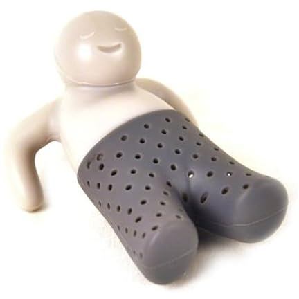 Invotis 919441 Teesieb Mr.Tea Silikon Teemännchen, 5 cm