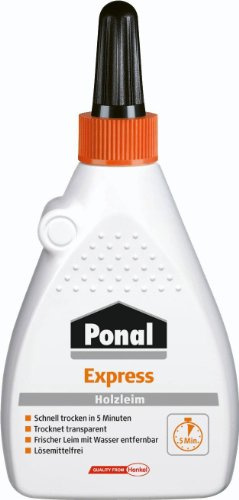 Ponal 1680334 Express Holzleim, 120 g