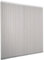 Ventanara® Lamellenvorhang raumverdunkelnd 100% Komplettset Vertikaljalousie 89mm inklusive Montagematerial (Grau, 250 x 180 cm)