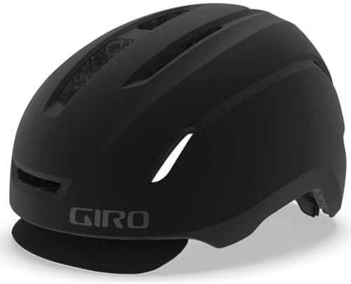 Giro Caden LED MIPS Urban Bike Helmet - Matte Black - Size M (55–59 cm)
