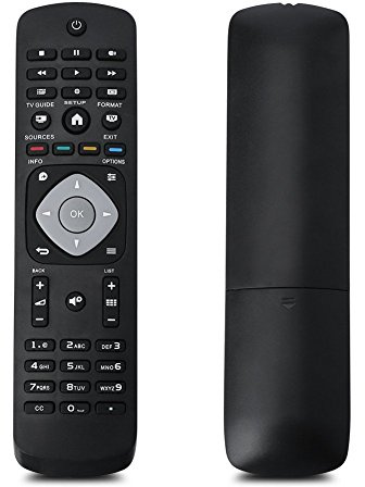 Télécommande Universelle Pour TV Intelligent LCD LED, Remplacement Sans Programmation, Noire