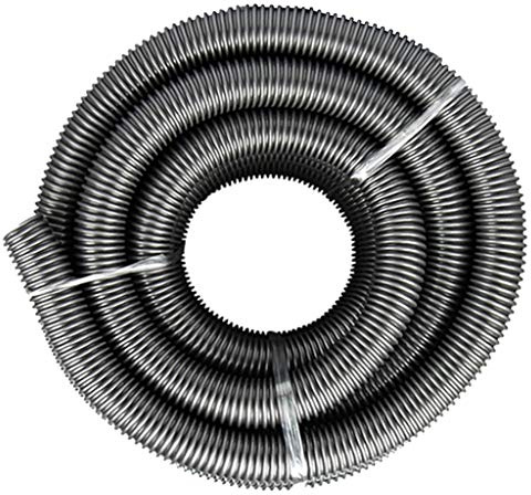 LOVIVER Tubo Flexible de Plástico para Aspiradora de 3 M / 2 / M, Negro, C- 2m Gris 40mm
