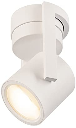 SLV Wand- und Deckenaufbauleuchte OCULUS CW/Decken- und Wand-Beleuchtung innen, LED Spot, Aufbau-Leuchte, Wandaufbauleuchte, Decken-Strahler / 11.0W 780lm weiß dimmbar, 1004665