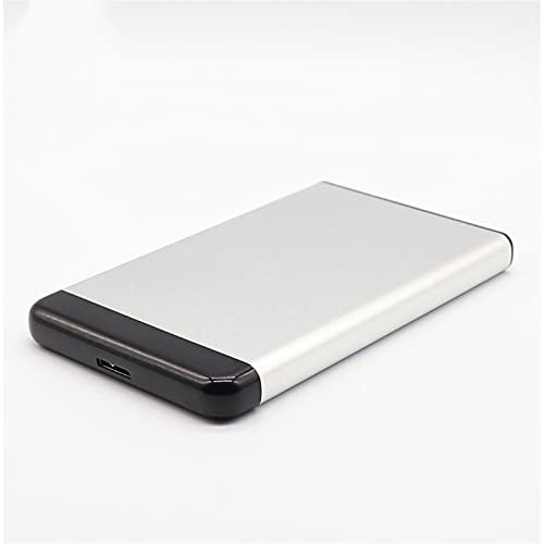 Disque dur externe HDD 2,5 2 To 1 To 500 Go USB 3.0 de stockage de sauvegarde pour PC, ordinateurs de bureau, Mackook, ordinateurs portables, PS4, Smart TV (Argenté, 500 Go)