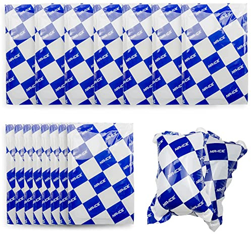 Shipping Cold Packs Ice Pack Sheets for Coolers Reusable, Ice Packs for Shipping Frozen Food, Shipping Dry Ice Pack Freezer Pack for Lunch Bag Long Lasting Cool Packs for shipping, 6.9x4.7 15 Sheets