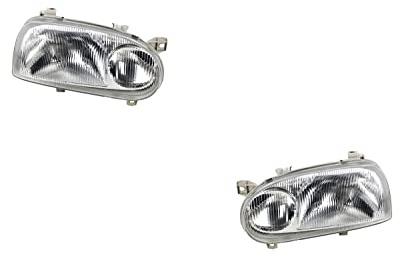 Johns, Scheinwerfer Halogen passend für VW Golf III 1Hx0 91-97 H1 H1 Satz Links Rechts