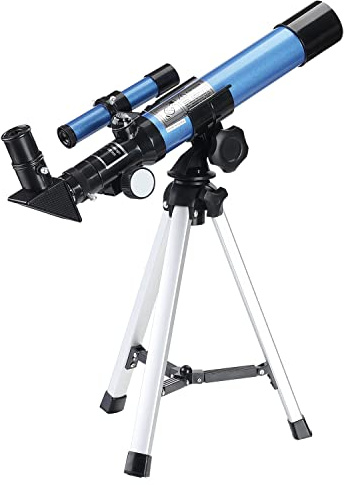 Aomekie Telescope Astronomique Enfant Lunette Astronomique avec Trépied pour Enfants Débutants et Amateurs pour Observer la Lune comme Cadeau de Noel