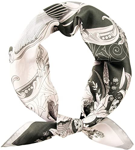 prinfantasy Seidentuch Paisley Bandana Kopftuch Halstuch Nickituch Unisex Biker Motorad Tuch Schals Damen M070053