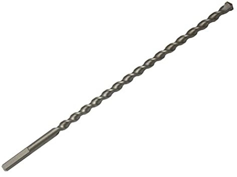 NITVIA 1PC 300mm Twist Drill Bits Masonry Concrete Impact Drill Bit Triangle Shank 6/8/10/12mm Drill With 0~13mm 3-jaw Chucks (Size : 12x350mm)