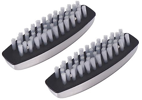 Speesy 4 Stück Nagelbürste, Edelstahl, Handwaschbürsten Fingernagelbürste, für die Reinigung von Nägeln, Hand, Bad und Küche