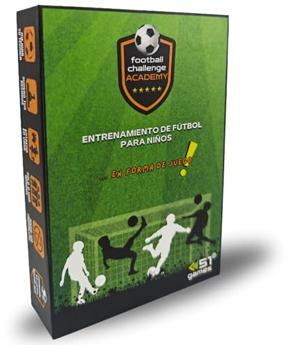 51games Fußballtraining für Kinder in Spielform | Verbessern Sie Ihre Technik | Notieren und übertreffen Sie Ihre Rekorde | Geschenk 9 10 11 12 13 Jahre | 51 individuelle Technik-Herausforderungen |