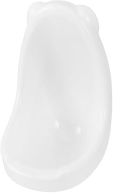 SEWOART Kinderurinal für Jungen aus Weißem Pp mit Hängendem Cartoon Design Töpfchentraining für Kleinkinder und Praktischer Split Urinal für Zuhause