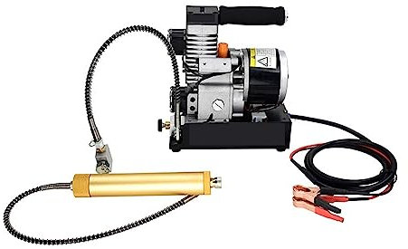 XINHAN Diving Gear Vehicle-mounted High-pressure Air Pump, 30MPa Portable Air Compressor Pump Diving Oxygen Cylinder Pump Using More Safer
