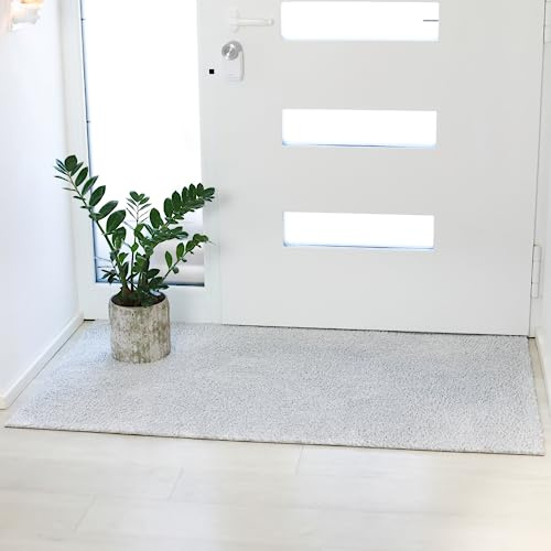 Profolio Fußmatte Innen - Waschbare und rutschfeste Eingangsmatte für Innenbereiche - 1cm Flache Fußmatte - Fußabtreter für den Eingang, Haustür & Flur - 130 x 70 cm - Größe Wählbar