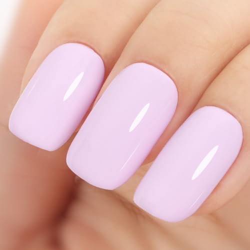 TUTUYU Baby Rosa Gel-Nagellack, Hellrosa-Lila, 12ml Soak Off UV Gel-Nagellack für Maniküre Salon oder DIY Nagelkunst zu Hause