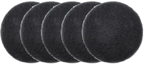 HDUNGM 5 stücke Reinigungstuch Scheuerschwamm Industrielle Scheuerschwämme Nylon Polierschwamm 4 Zoll Auto Auto Polierschwamm Set Schwamm Dusche Badewannen