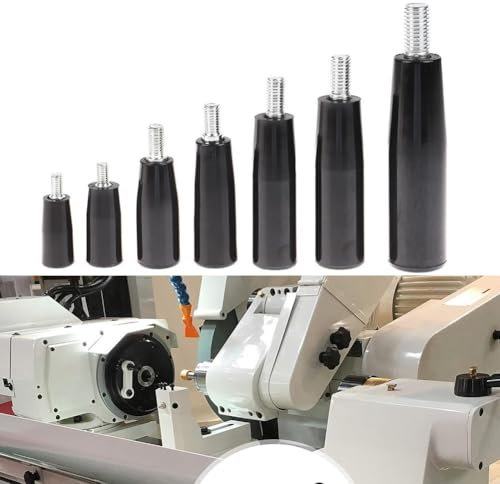 Poignée tournante facile à utiliser pour fraiseuses M6 M8 M10 Tige filetée (M6 x 33)