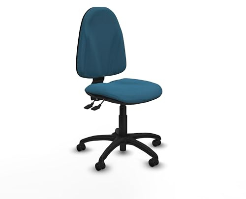 Piqueras y Crespo Sedia per cassiere Alta Algarra, ideale per lunghe ore di lavoro, senza braccioli, con schienale regolabile in altezza, posizione.