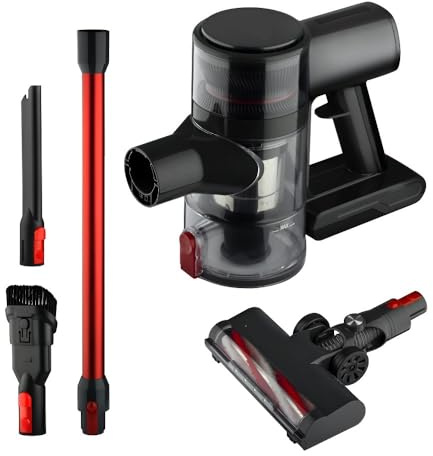 TS TAC-SKY Aspirapolvere Senza Fili, Portatile, Ad Alta Potenza, 3 In 1, Potente Aspirazione For Uso Domestico