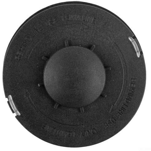 2 Stück Ersatzspulen Doppelfaden für GCET 4530 Elektro Rasentrimmer, Nylon 1 4mm Durchmesser, je 10 Meter Länge, passend für automatische Schnittfunktion