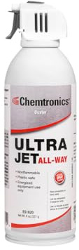Chemtronics Ultrajet Air Duster - Spray 226 g Aerosol Can - ES1620 [PRICE is per CAN]