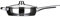 Premier Housewares Sartén, Acero Inoxidable, Vidrio, 24 cm