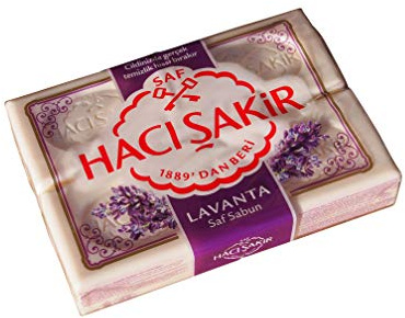 Haci Sakir Seife Lavendel 4er Pack 4 x 150g