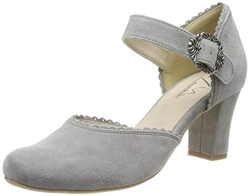 Hirschkogel Damen 3005715 Pumps, Grau Grau 031, 39 EU