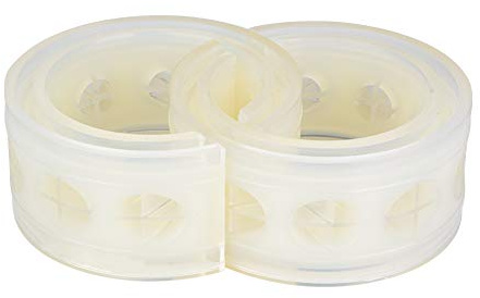 Duokon 2 pièces Amortisseur de Voiture, Choc Transparent Absorbeur Tampon, Coussin Pare-chocs à Ressort type A-E(B)