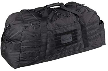 Mil-Tec Combat flygarväska, svart, one size