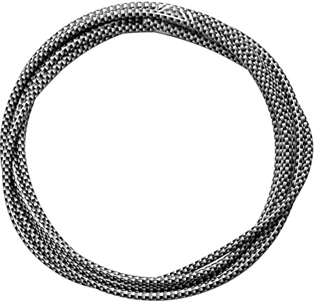 cyclingcolors Guaina cavo bici teflon 5mm filo freno cambio bicicletta mtb corsa strada, carbonio stampato, 3m