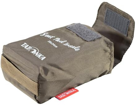 Tatonka Sitzkissen Foldable Seat Mat 26x34 cm - Faltbare, weiche Sitzunterlage mit praktischer Aufbewahrungs-Tasche - Für warme Sitzgelegenheiten im Stadion, beim Wandern & Trekken - 26 x 34 cm (oliv)