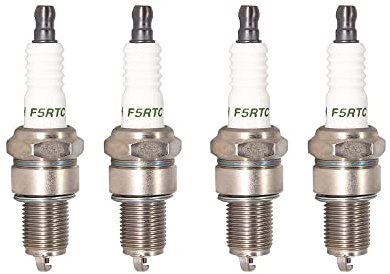 TORCH 4 Stk F5RTC Zündkerze für NGK 7734/BPR5ES Champion 322/RN11YC | für Champion 404/RN12YC 8405,Denso 5305/IW16 3256/J16CR-U 3013/W14EXR-U 3021/W16EPR-U 3031/W16EXR-U,für Harley Davidson 5RL